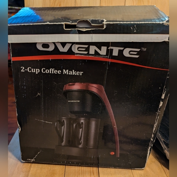 Black Coffee Maker with Cups - Picture 1 of 7